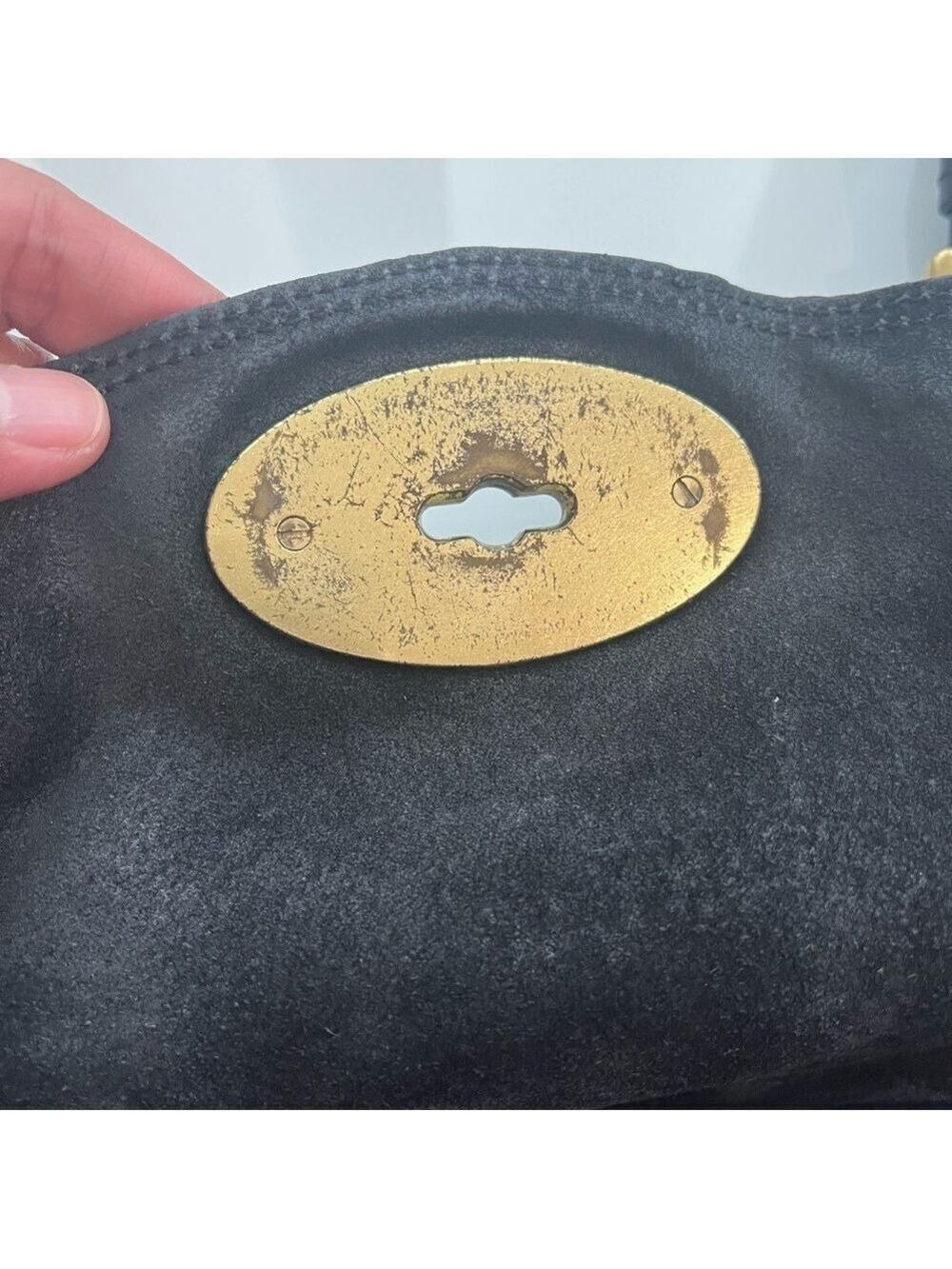 MULBERRY SMALL BLACK LEATHER ALEXA - Picture 10 of 16